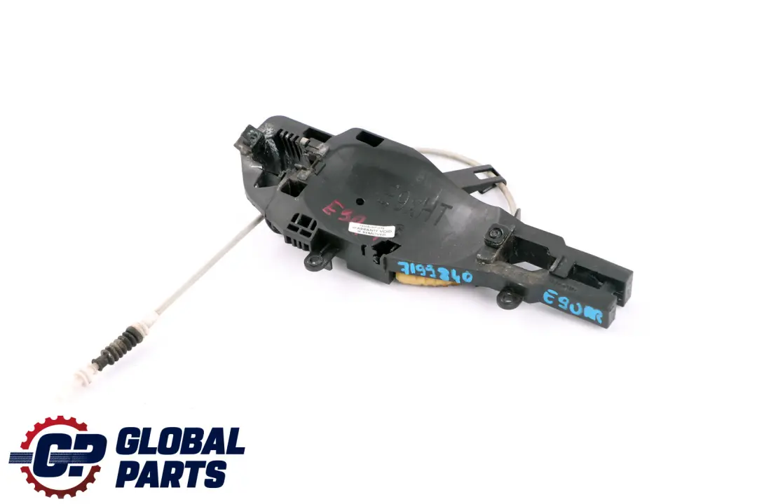 Carrier Outside Rear Door Handle Right O/S to BMW 3 Series E90 E91 with Part number 7199840 BMW 3 Series E90 E91 Carrier Outside Rear Door Handle Right O/S - SKU 7199840 - Part number 7199840