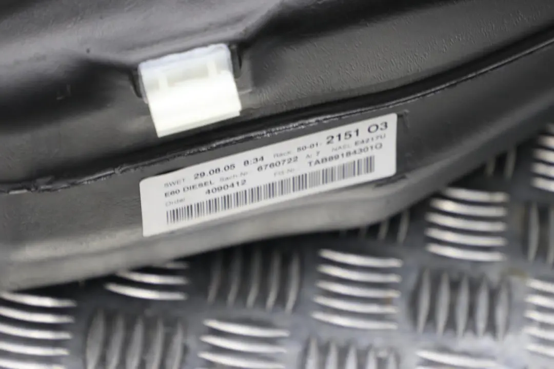 BMW E60 520d 525d 530d 535d M47N2 M57N2 Diesel Carburant Tube de Remplissage - SKU 7200079-1 - Numéro de pièce 7200079