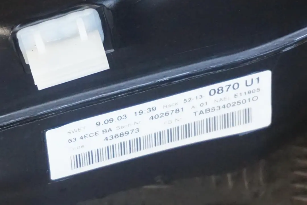 Reihe E63 E64 645i 650i N62 Kompletter Kraftstofftank Kunststoff für BMW 6 mit Teilenummer 7200080 BMW 6 Reihe E63 E64 645i 650i N62 Kompletter Kraftstofftank Kunststoff - SKU 7200080-2 - Teilenummer 7200080