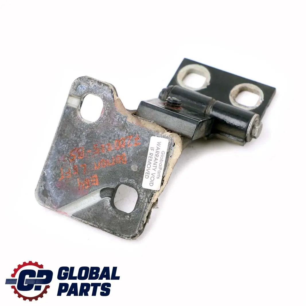 Door Hinge Bottom Lower Left N/S Black Sapphire 7072667 to BMW 6 Series E63 E64 with Part number 7200225 BMW 6 Series E63 E64 Door Hinge Bottom Lower Left N/S Black Sapphire 7072667 - SKU 7200225-BS - Part number 7200225
