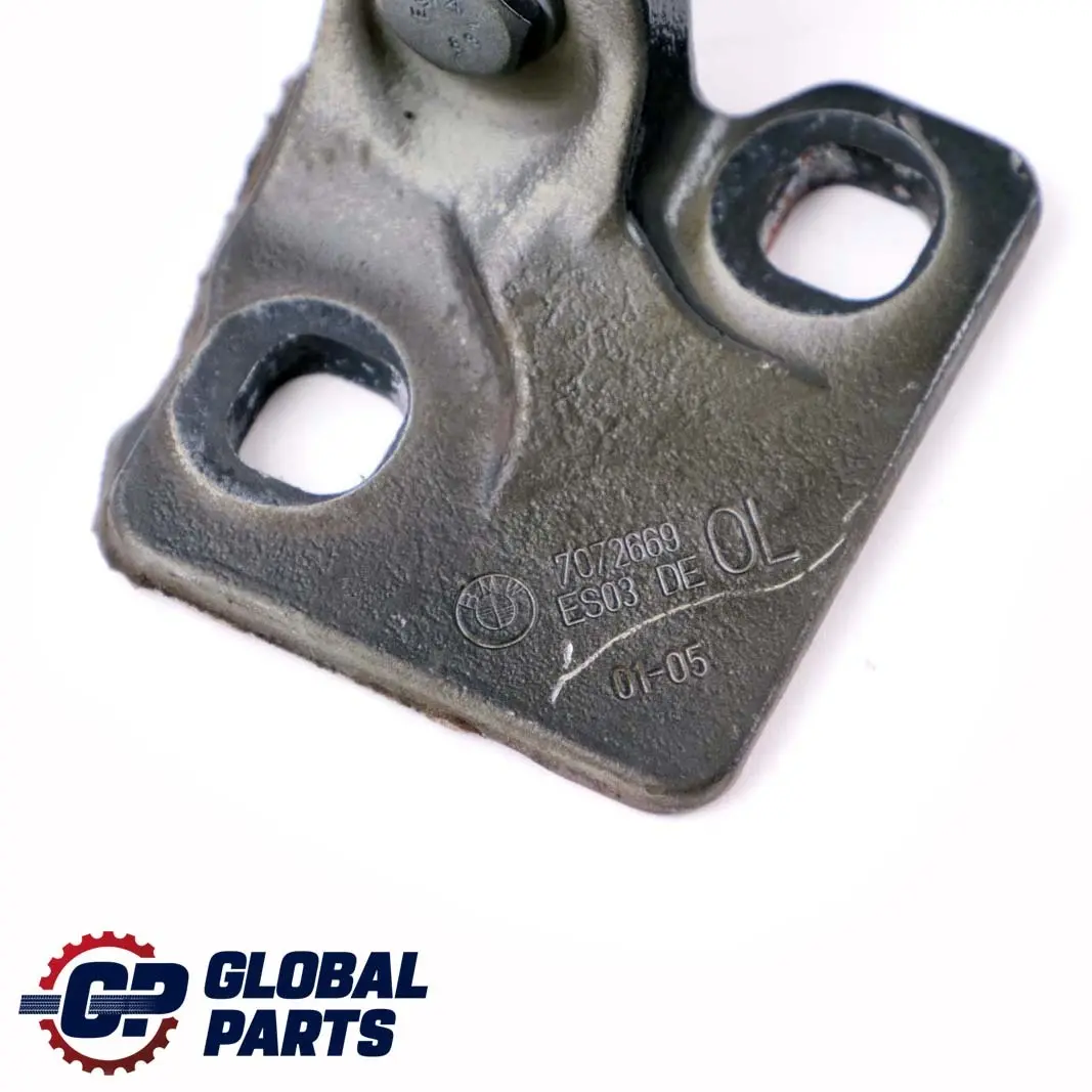 Door Hinge Front Top Left N/S Black Sapphire 7072669 to BMW 6 Series E63 E64 with Part number 7200227 BMW 6 Series E63 E64 Door Hinge Front Top Left N/S Black Sapphire 7072669 - SKU 7200227-BS - Part number 7200227