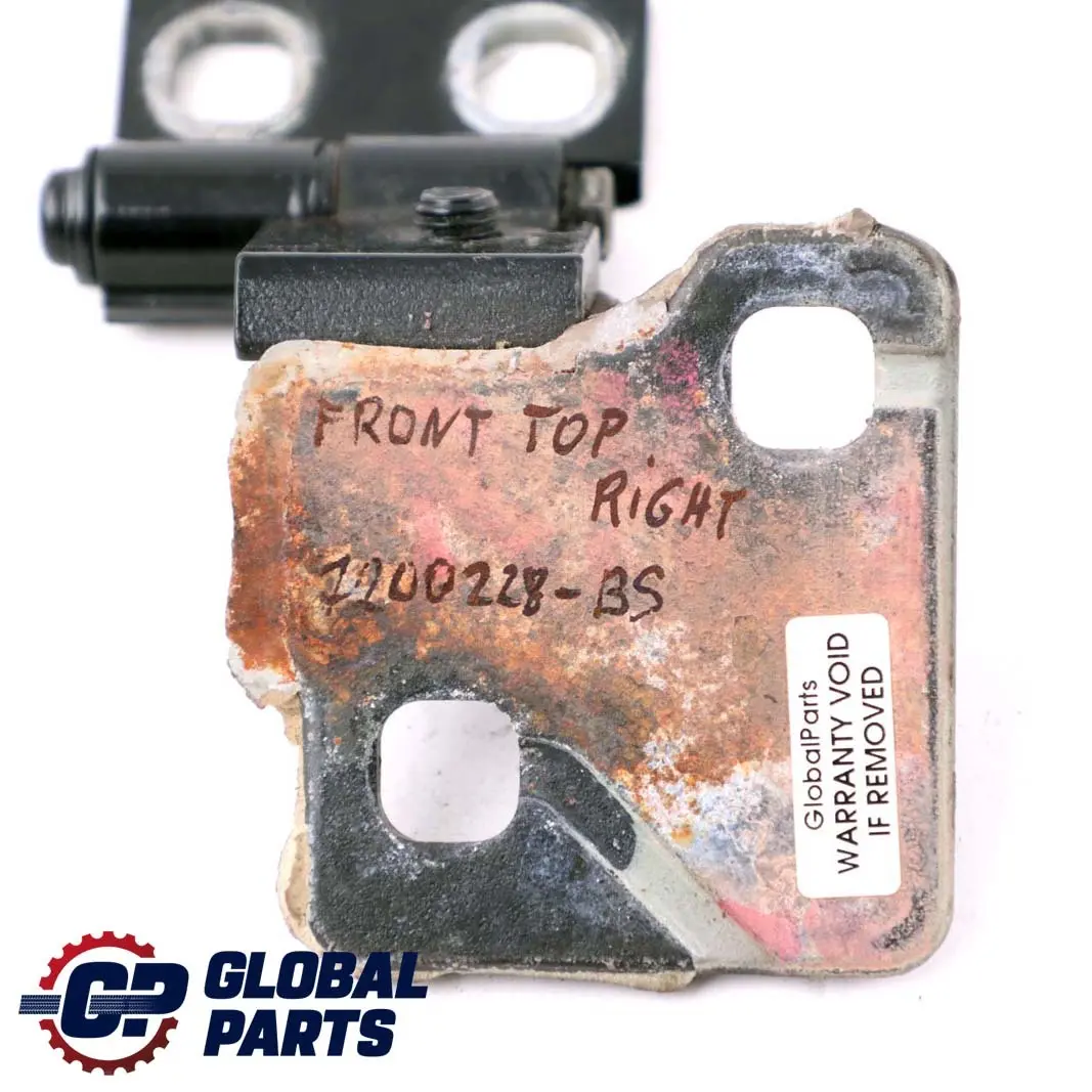 BMW 6 Series E63 E64 Door Hinge Front Top Right O/S Black Sapphire 7072670 - SKU 7200228-BS - Part number 7200228
