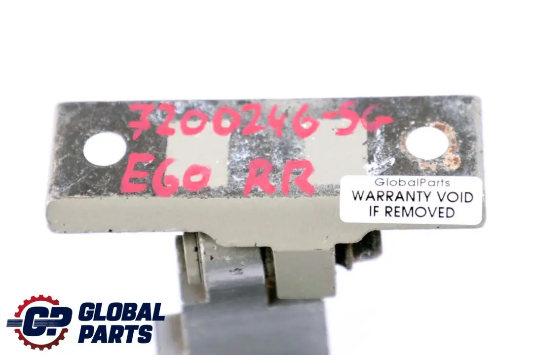 Right O/S Door Lower Hinge Sparkling Graphite to BMW 5 Series E60 E61 Rear with Part number 7068090 BMW 5 Series E60 E61 Rear Right O/S Door Lower Hinge Sparkling Graphite - SKU 7200246-SG - Part number 7068090