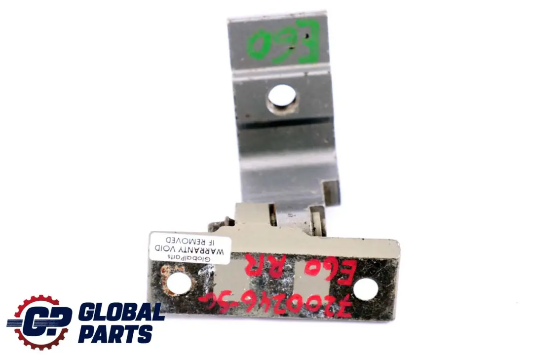 Right O/S Door Lower Hinge Sparkling Graphite to BMW 5 Series E60 E61 Rear with Part number 7068090 BMW 5 Series E60 E61 Rear Right O/S Door Lower Hinge Sparkling Graphite - SKU 7200246-SG - Part number 7068090