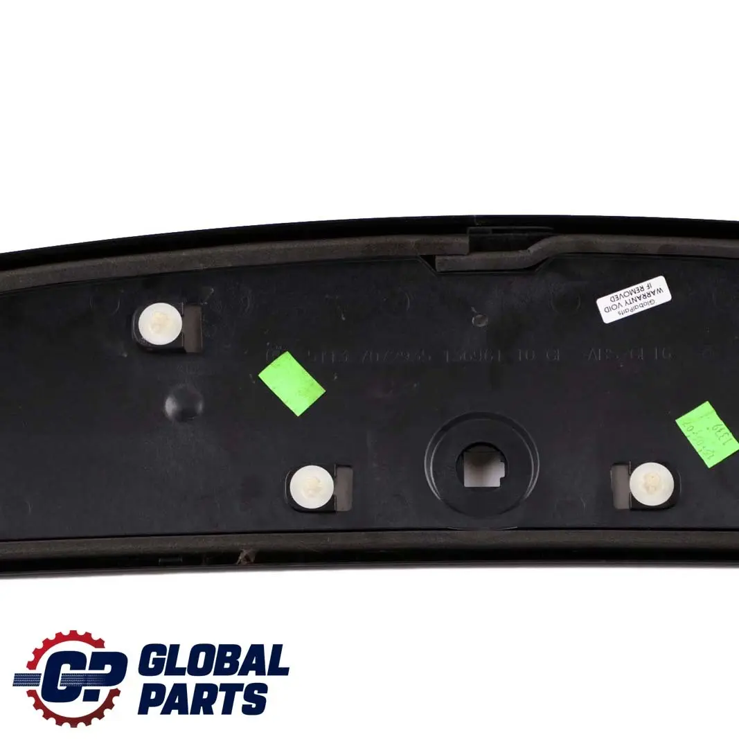 Blende Windlauf oben Spoiler Schwarz Black für BMW MINI Cabrio 3 R52 R57 mit Teilenummer 7200293 BMW MINI Cabrio 3 R52 R57 Blende Windlauf oben Spoiler Schwarz Black - SKU 7200293-BLK3 - Teilenummer 7200293