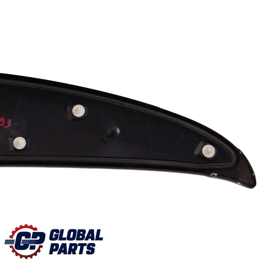 Blende Windlauf oben Spoiler Schwarz Black für BMW MINI Cabrio 3 R52 R57 mit Teilenummer 7200293 BMW MINI Cabrio 3 R52 R57 Blende Windlauf oben Spoiler Schwarz Black - SKU 7200293-BLK3 - Teilenummer 7200293