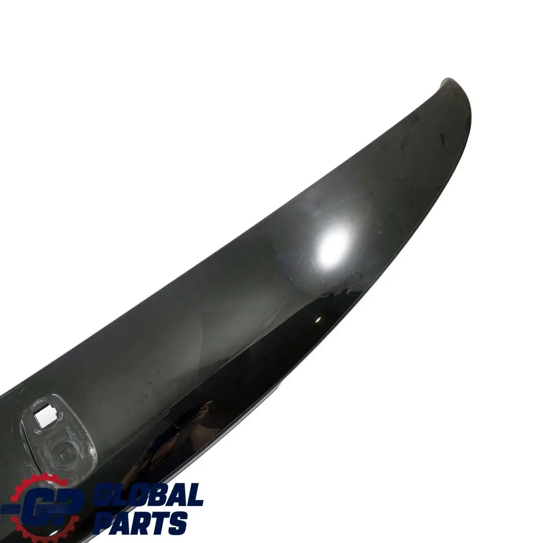 Parabrisas Delantero Tapa Panel Spoiler Negro para Mini Cabrio R52 R57 con número de pieza 7200293 Mini Cabrio R52 R57 Parabrisas Delantero Tapa Panel Spoiler Negro - SKU 7200293 - Número de pieza 7200293