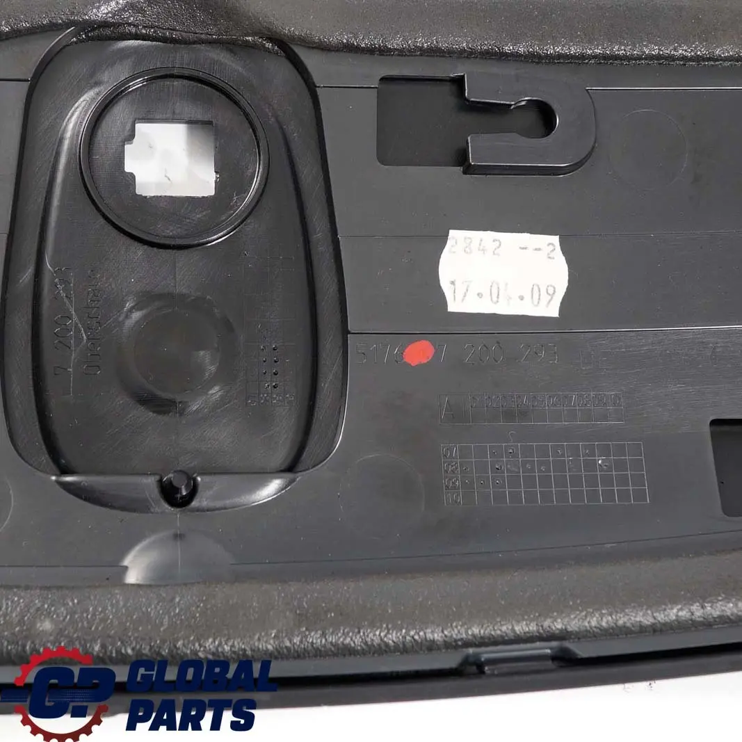 Front Windscreen Top Panel Cover Spoiler Black to BMW MINI Cabrio R52 R57 with Part number 7200293 BMW MINI Cabrio R52 R57 Front Windscreen Top Panel Cover Spoiler Black - SKU 7200293 - Part number 7200293