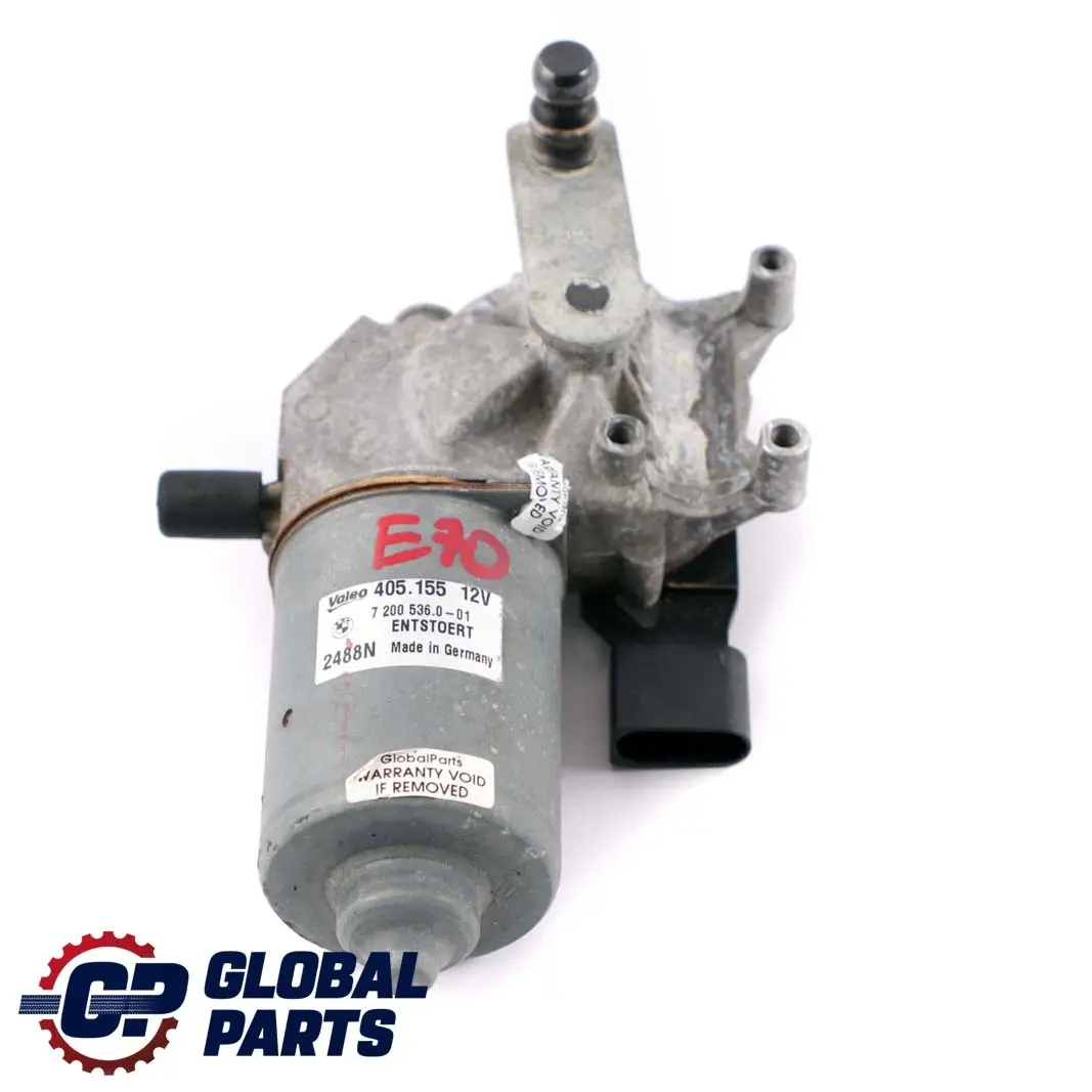 BMW X5 E70 Front Windscreen Windshield Wiper Motor - SKU 7200536 - Part number 7200536