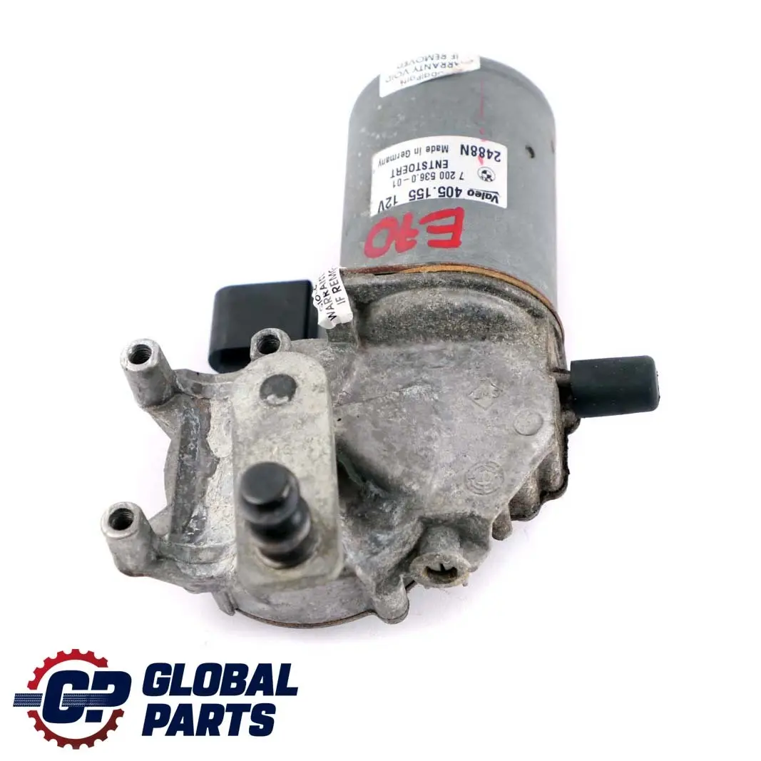 Limpiaparabrisas Delantero para BMW X5 E70 Motor con número de pieza 7200536 BMW X5 E70 Motor Limpiaparabrisas Delantero - SKU 7200536 - Número de pieza 7200536