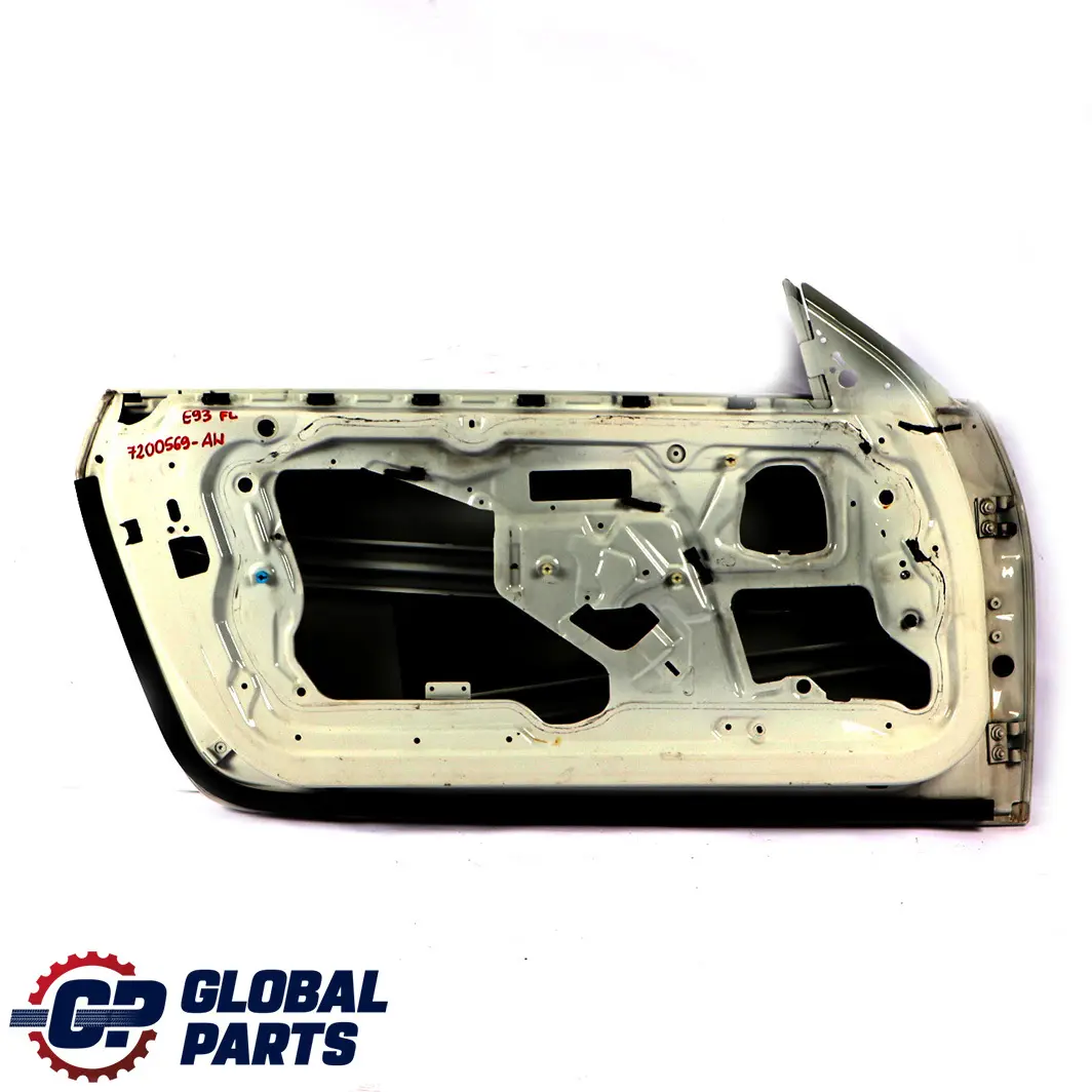 Door Front Left N/S Alpinweiss Alpine White - 300 to BMW 3 Series E92 E93 with Part number 7200569 BMW 3 Series E92 E93 Door Front Left N/S Alpinweiss Alpine White - 300 - SKU 7200569-AW - Part number 7200569