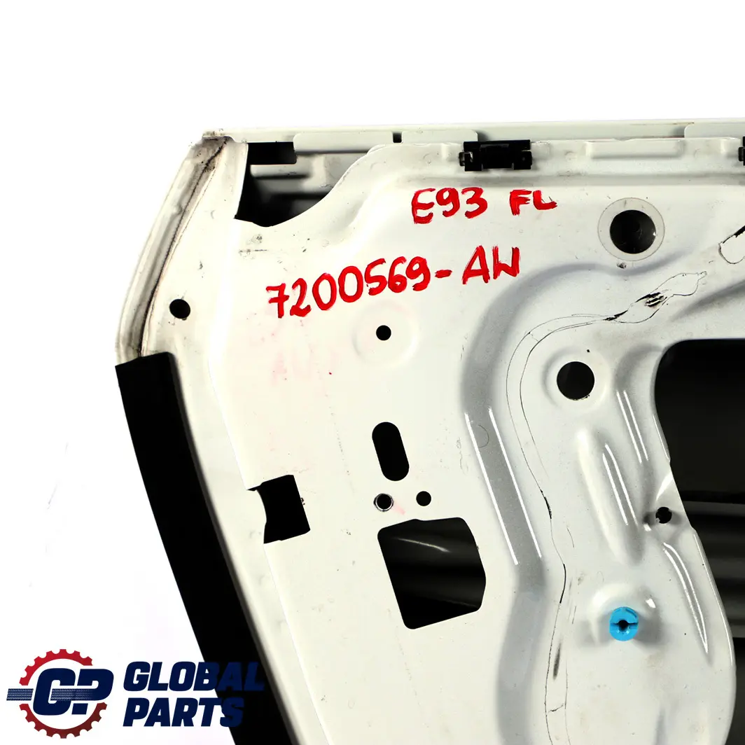 Door Front Left N/S Alpinweiss Alpine White - 300 to BMW 3 Series E92 E93 with Part number 7200569 BMW 3 Series E92 E93 Door Front Left N/S Alpinweiss Alpine White - 300 - SKU 7200569-AW - Part number 7200569