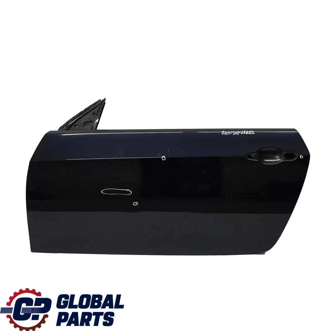 BMW 3 Series E92 E93 Door Front Left N/S Jerezschwarz Jerez Metallic - A73