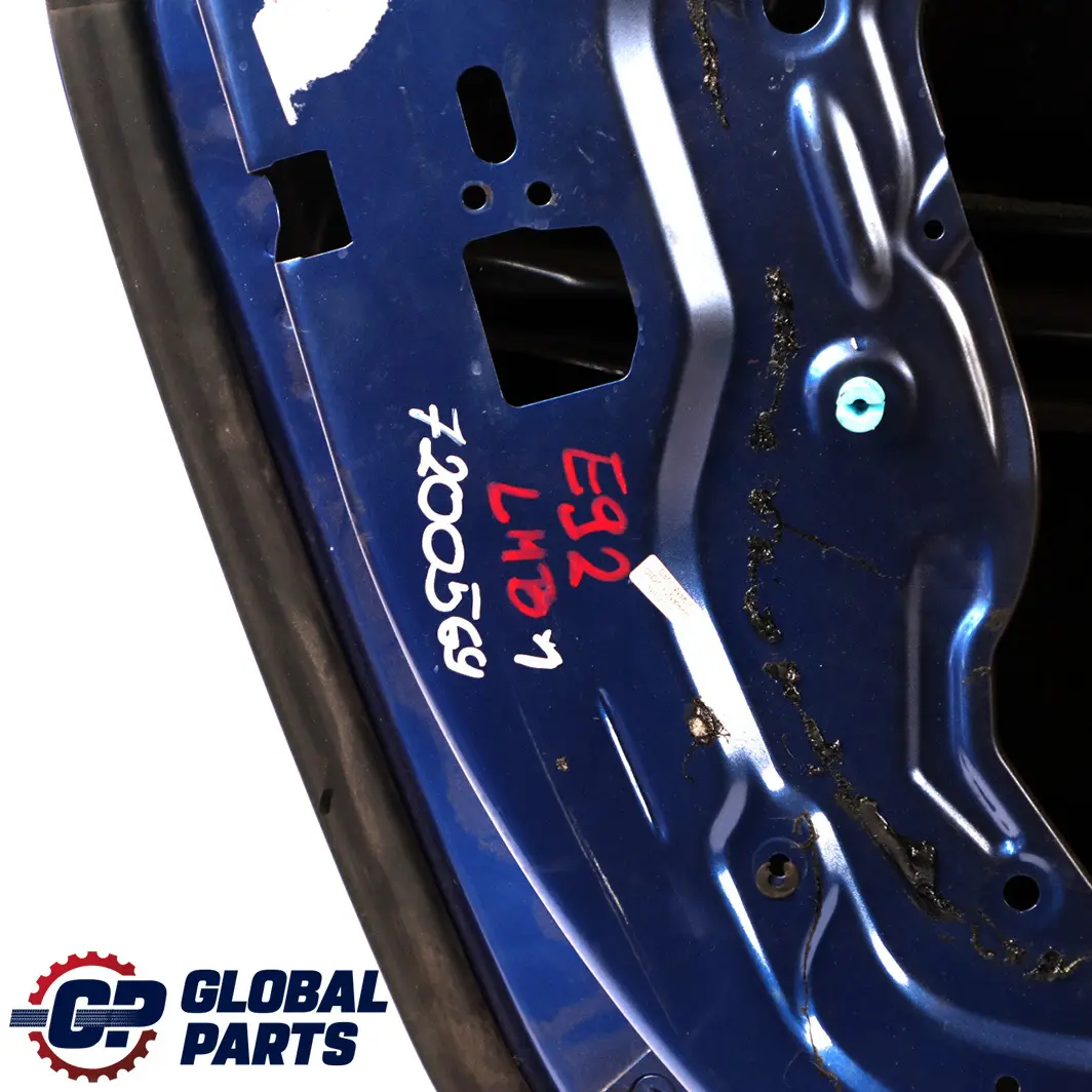 Door Front Left N/S Le Mans Blau Metallic - 381 to BMW 3 Series 1 E92 E93 with Part number 7200569 BMW 3 Series 1 E92 E93 Door Front Left N/S Le Mans Blau Metallic - 381 - SKU 7200569-LMB1 - Part number 7200569