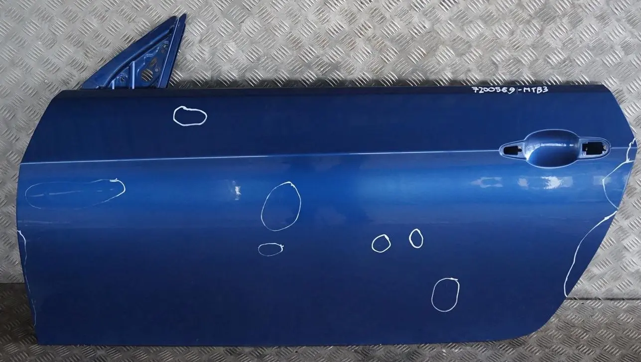 BMW 3 er E92 3 E93 Tür vorn links Montegoblau Montego Blau Metallic - A51