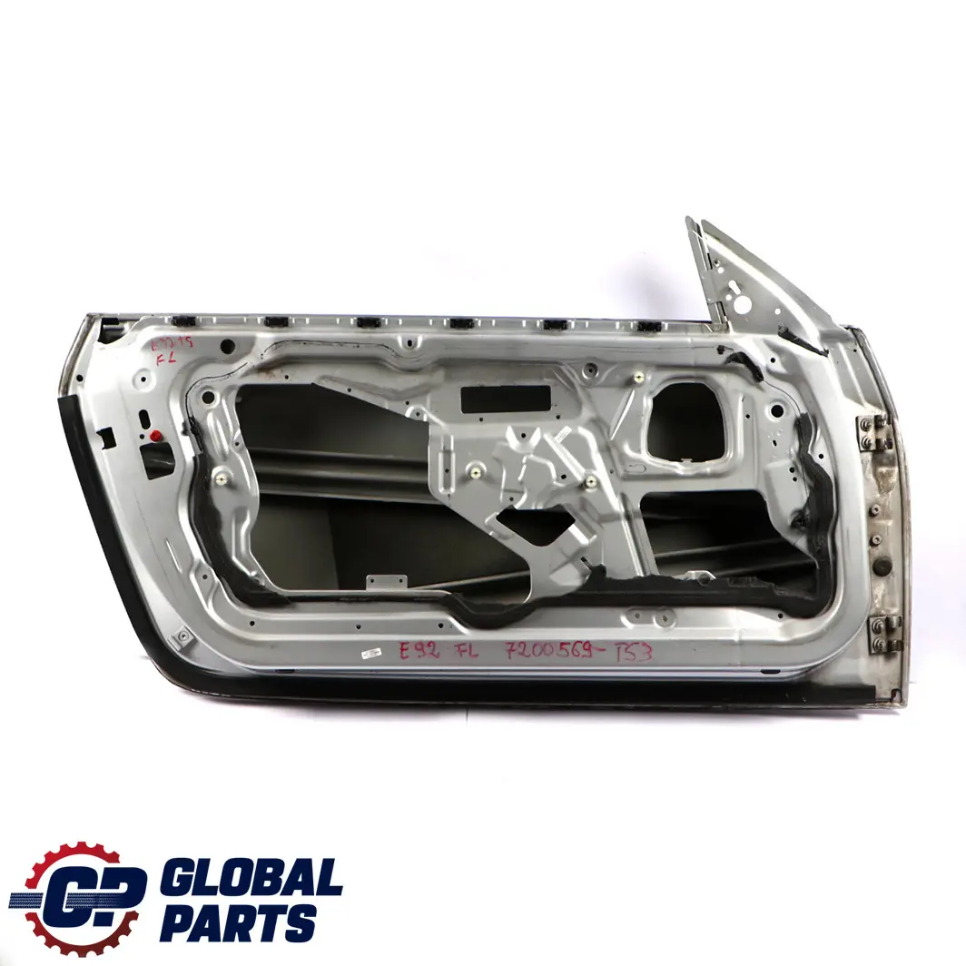 BMW 3 Series E92 E93 Door Front Left N/S Titansilber Titan Silver - 354 - SKU 7200569-TS3 - Part number 7200569
