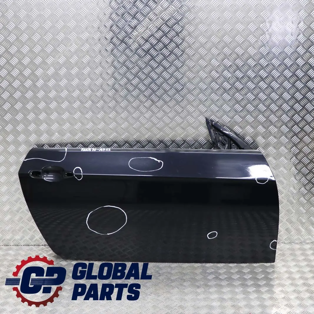 BMW 3 Series E92 E93 Door Front Right O/S Jerezschwarz Jerez Black - A73 - SKU 7200570-JEREZ - Part number 7200570