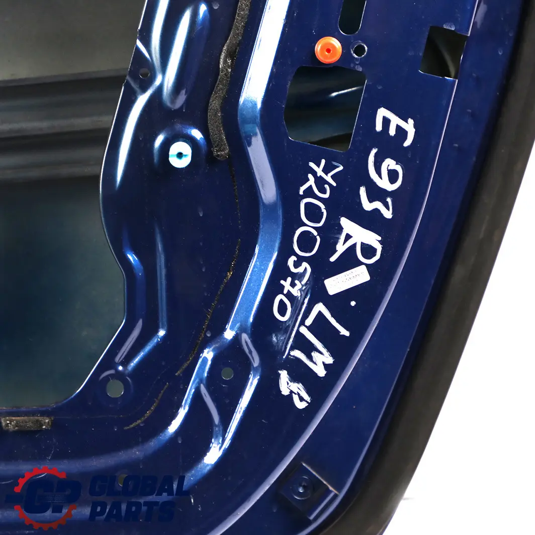 Door Front Right O/S Le Mans Blue Blau Metallic - 381 to BMW 3 Series 1 E92 E93 with Part number 7200570 BMW 3 Series 1 E92 E93 Door Front Right O/S Le Mans Blue Blau Metallic - 381 - SKU 7200570-LMB1 - Part number 7200570