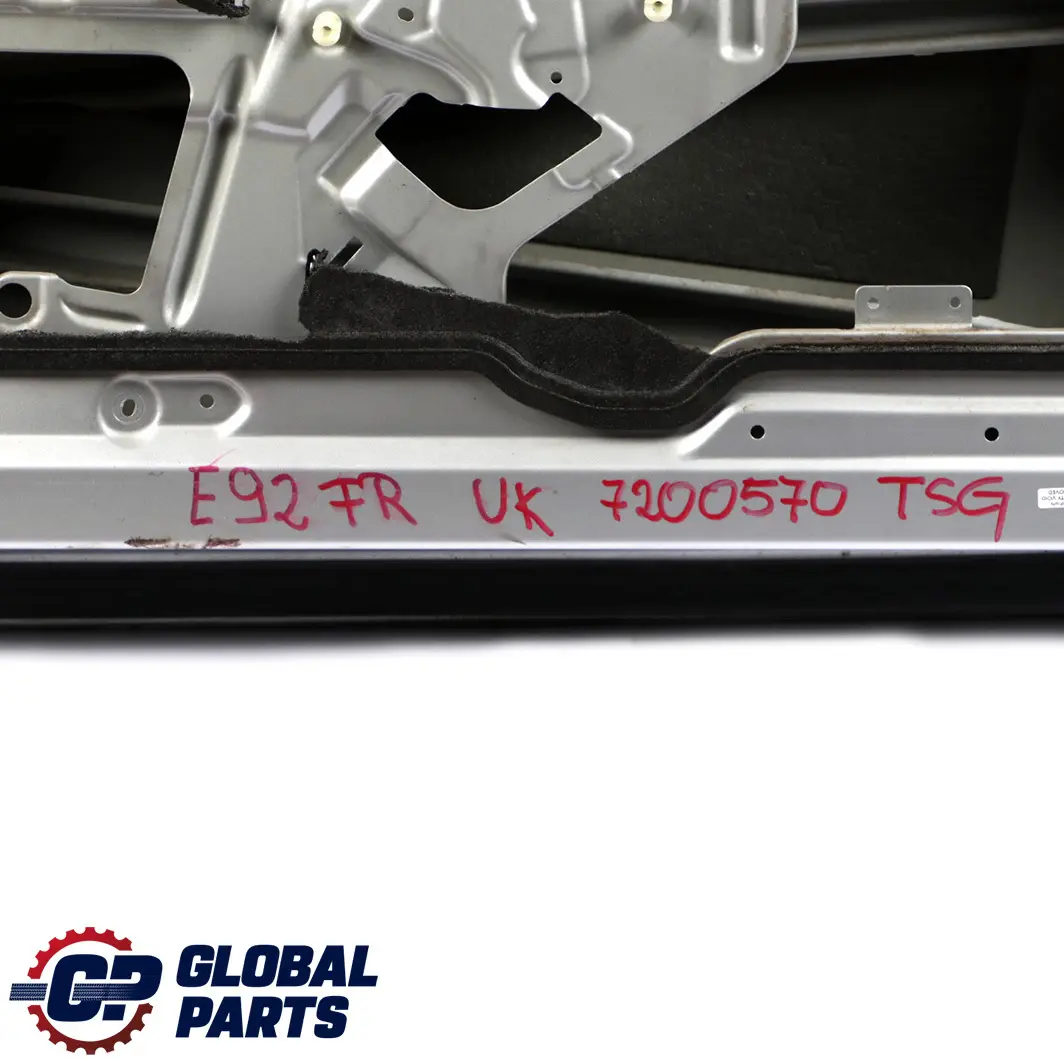 BMW 3 Series 6 E92 E93 Door Front Right O/S Titansilber Titan Silver - 354 - SKU 7200570-TS6 - Part number 7200570