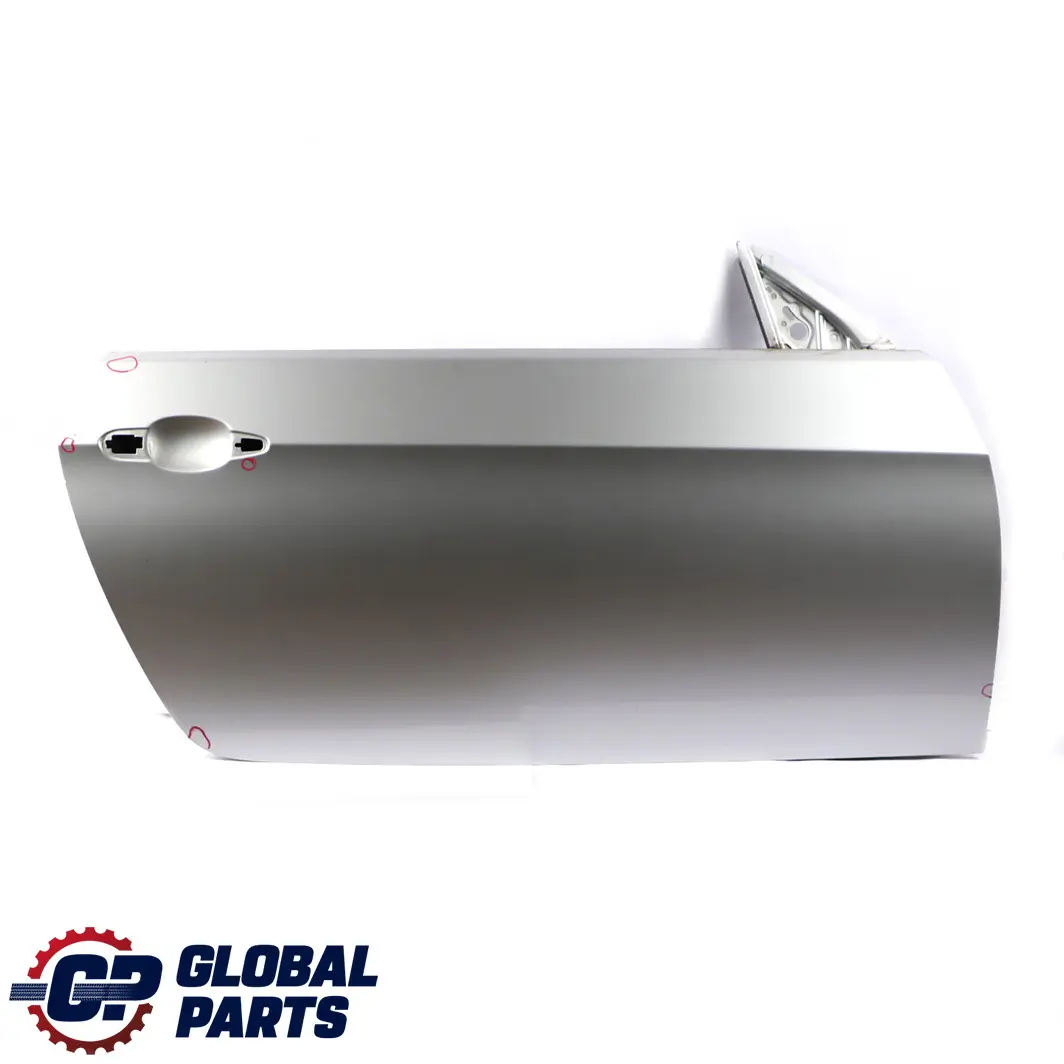 Door Front Right O/S Titansilber Titan Silver - 354 to BMW 3 Series 6 E92 E93 with Part number 7200570 BMW 3 Series 6 E92 E93 Door Front Right O/S Titansilber Titan Silver - 354 - SKU 7200570-TS6 - Part number 7200570