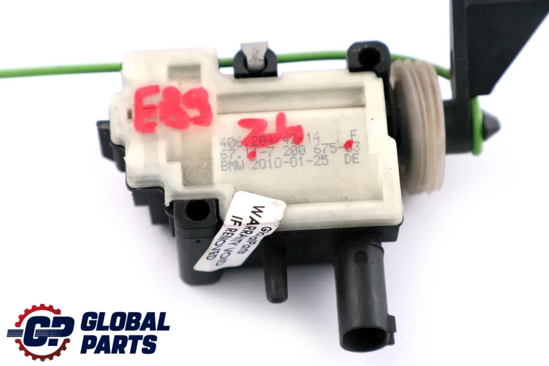 Filler Flap Actuator 6711 to BMW Z4 Series E89 Cabrio Roadster with Part number 7200675 BMW Z4 Series E89 Cabrio Roadster Filler Flap Actuator 6711 - SKU 7200675 - Part number 7200675