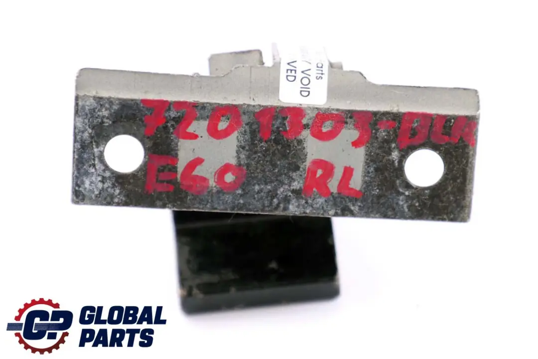BMW 5 Series E60 E61 Rear Left N/S Door Upper Hinge Black 7068087 - SKU 7201303-BLK - Part number 7201303