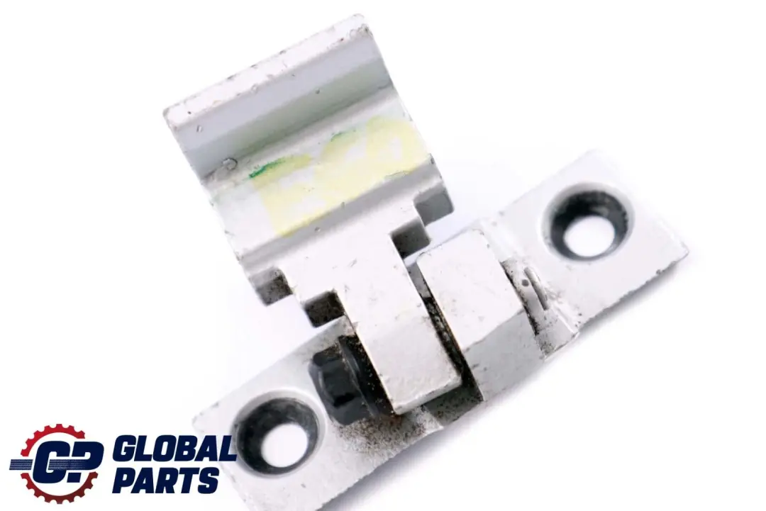 Left N/S Door Upper Hinge Titansilber Silver 354 to BMW E60 E61 Rear with Part number 7201303 BMW E60 E61 Rear Left N/S Door Upper Hinge Titansilber Silver 354 - SKU 7201303-TS - Part number 7201303