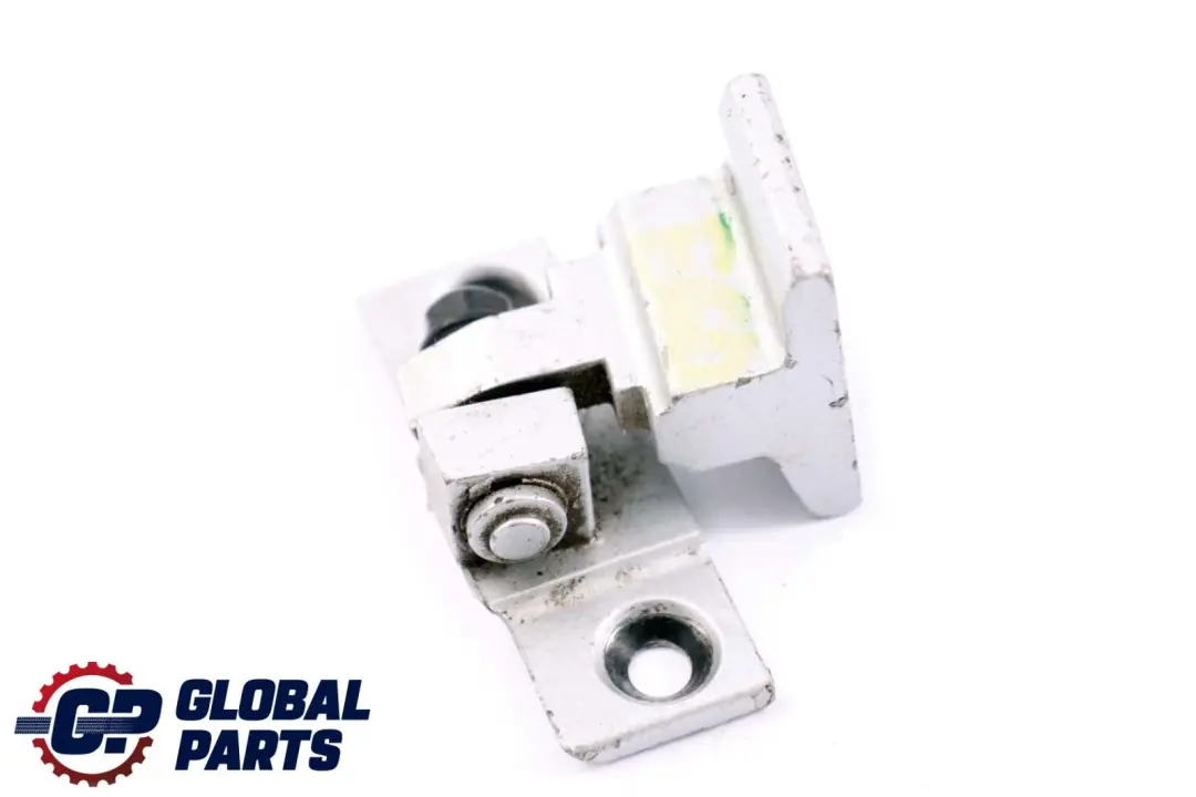 Left N/S Door Upper Hinge Titansilber Silver 354 to BMW E60 E61 Rear with Part number 7201303 BMW E60 E61 Rear Left N/S Door Upper Hinge Titansilber Silver 354 - SKU 7201303-TS - Part number 7201303