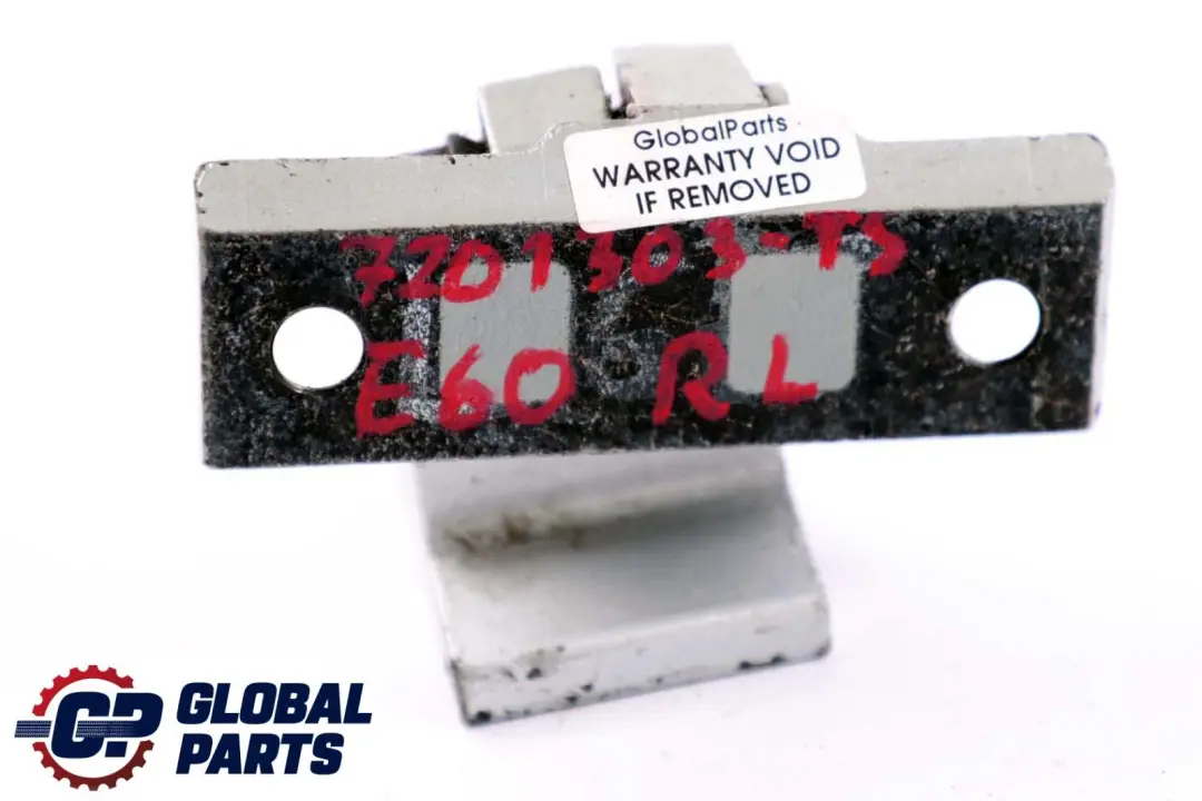 Zawias Zamek Drzwi Lewy Tył 7068087 do BMW E60 E61 o numerze 7201303 BMW E60 E61 Zawias Zamek Drzwi Lewy Tył 7068087 - SKU 7201303-TS - Numer Części 7201303