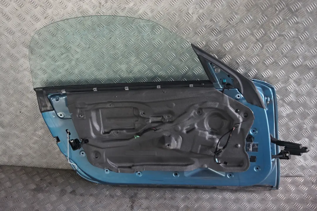 BMW Z4 Series E85 Convertible Front Left Door N/S Maledivenblau Maldives Blue - SKU 7201637-MAB - Part number 7201637