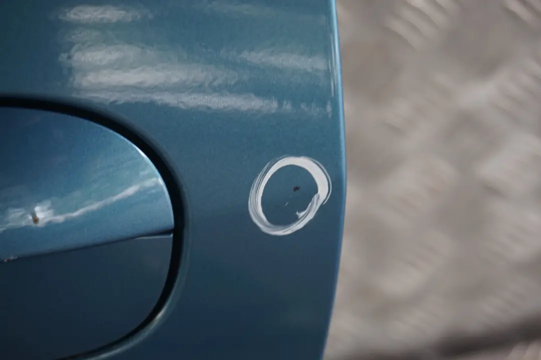 BMW Z4 Series E85 Convertible Front Left Door N/S Maledivenblau Maldives Blue - SKU 7201637-MAB - Part number 7201637