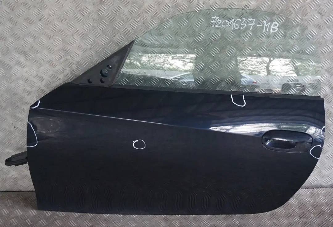 BMW Z4 Series E85 Convertible Front Left Door N/S Monacoblau Monaco Blue A35 - SKU 7201637-MB - Part number 7201637