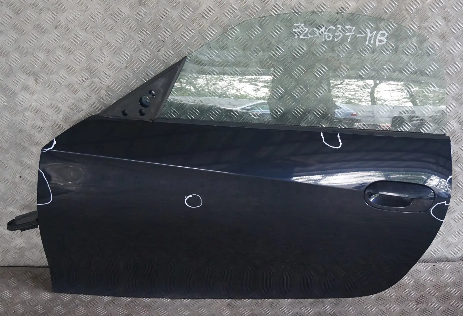 BMW Z4 Series E85 Convertible Front Left Door N/S Monacoblau Monaco Blue A35