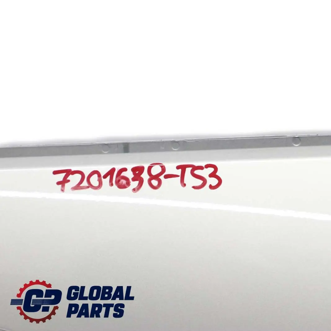 Front Right Door O/S Titansilber Titan Silver 354 to BMW Z4 E85 3 Convertible with Part number 7201638 BMW Z4 E85 3 Convertible Front Right Door O/S Titansilber Titan Silver 354 - SKU 7201638-TS3 - Part number 7201638