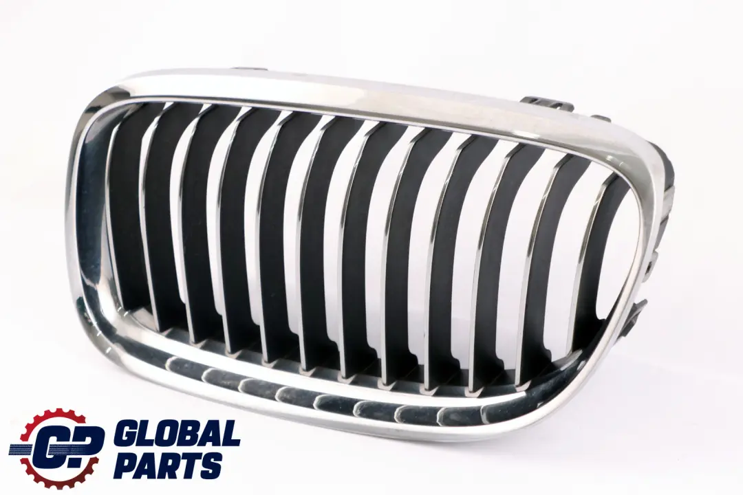 BMW E90 E91 LCI Paraurti Anteriore Griglia Centrale Cromata Sinistra - SKU 7201969 - Numero di parte 7201969
