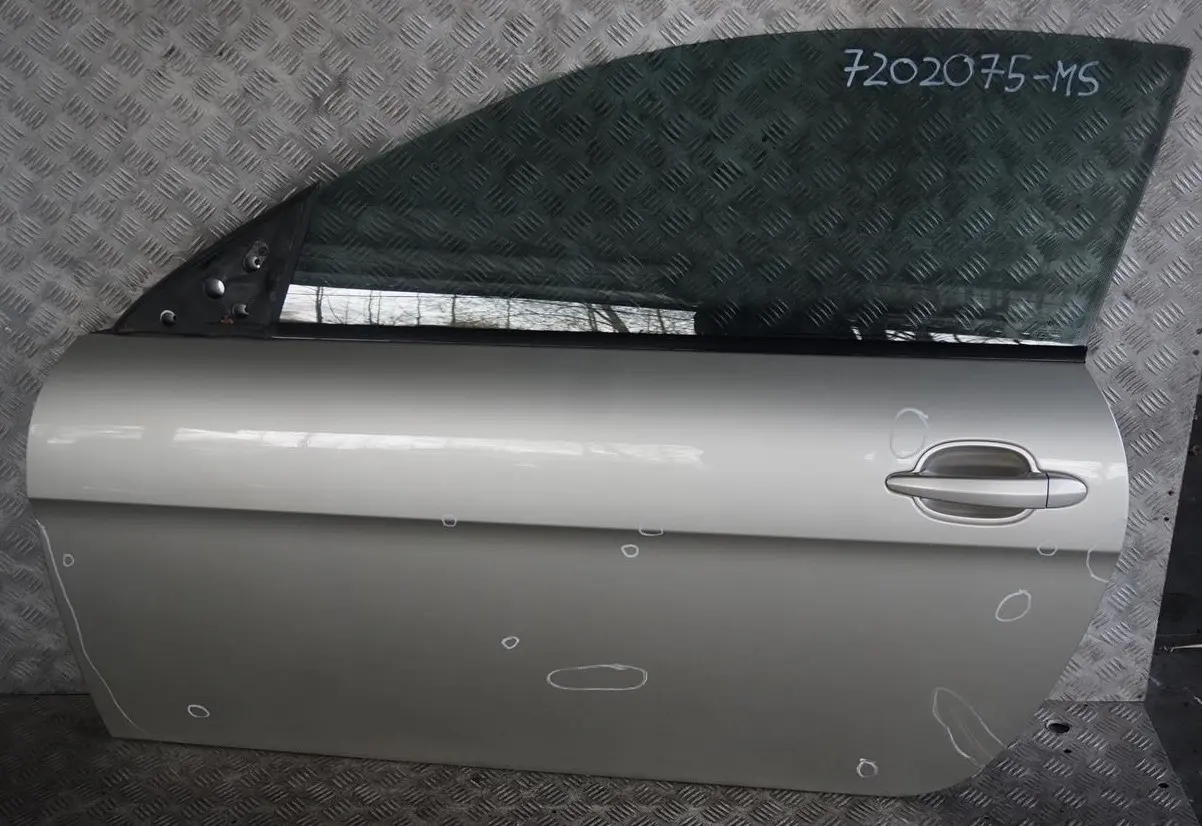 BMW 6 Series E63 E64 Door Front Left N/S Mineralsilber Silver Metallic - A14