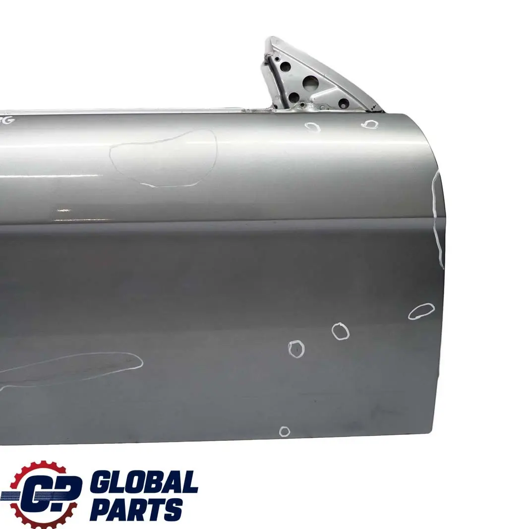 BMW 6 E63 E64 Door Front Right O/S Silbergrau Silver Grey Metallic - A08 - SKU 7202076-SBG - Part number 7202076