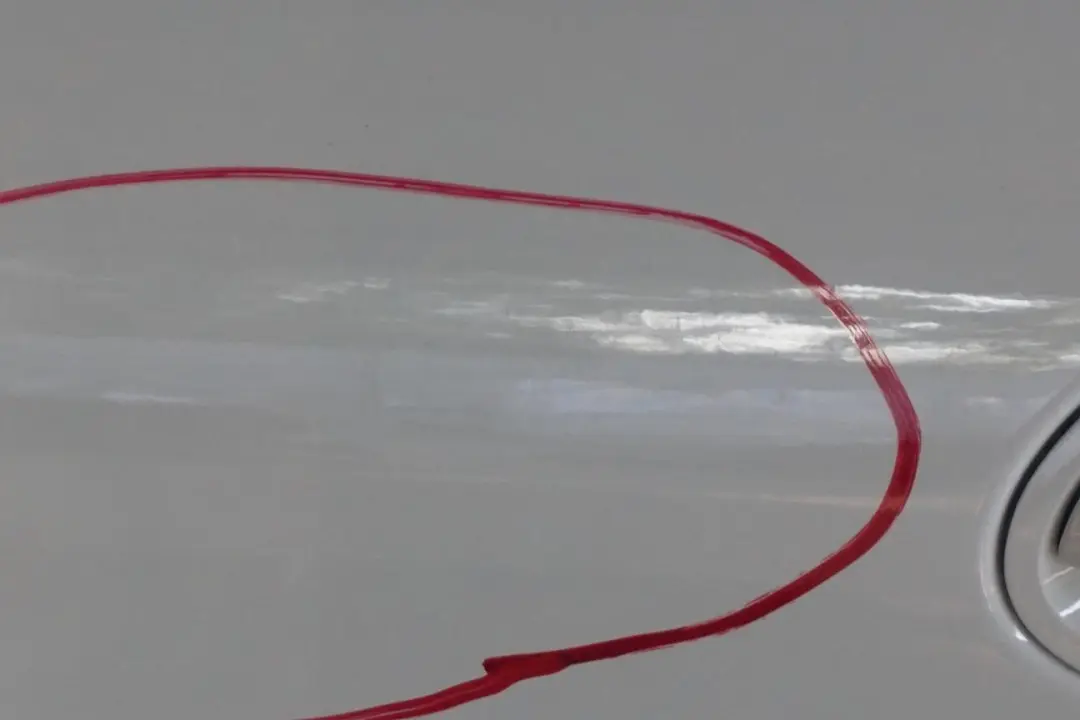 BMW 7 E65 Drzwi lewe tylne tył Alpinweiss - SKU 7202083-AW - Numer Części 7202083