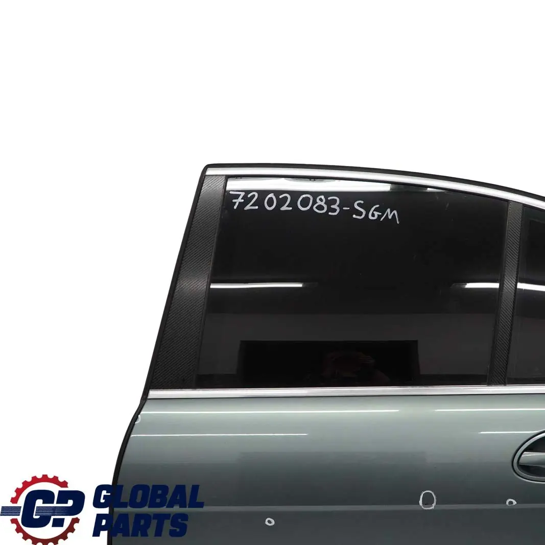 BMW E65 Puerta Trasera Izquierda Schiefergruen Verde Pizarra Metalizado - 449 - SKU 7202083-SGM - Número de pieza 7202083