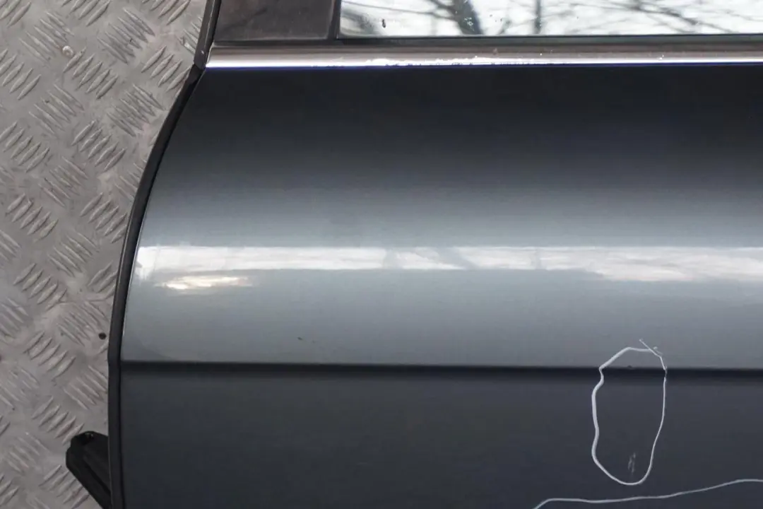 BMW 7 Series E65 Door Rear Left N/S Titangrau Titan Grey Metallic - A36 - SKU 7202083-TGR - Part number 7202083