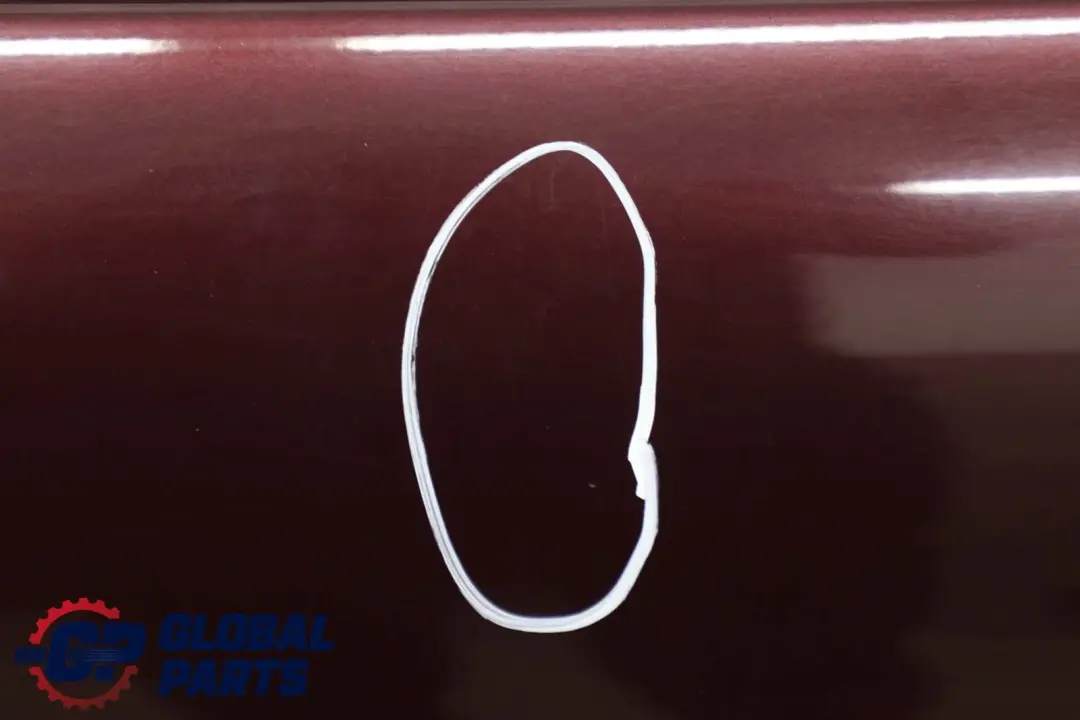 BMW E65 Portiera Posteriore Destra Rosso Barbera Rosso Metallizzato - A39 - SKU 7202084-BAR - Numero di parte 7202084