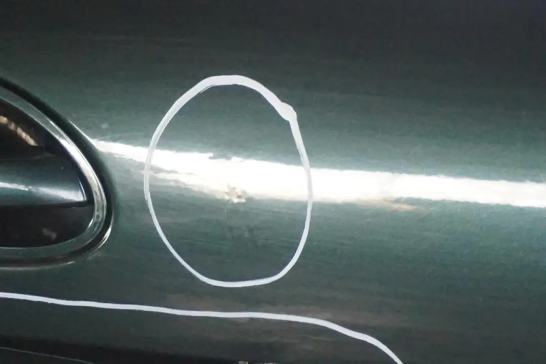 BMW E65 Passeggero Portiera Posteriore Destra Verde Oxford Metallico - 430 - SKU 7202084-OXF - Numero di parte 7202084
