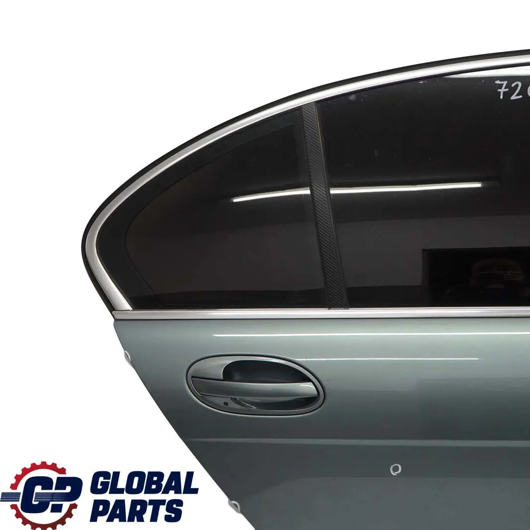 Tür Hinten Rechts Schiefergruen Schiefer Gruen Metallic - 449 für BMW 7 er E65 mit Teilenummer 7202084 BMW 7 er E65 Tür Hinten Rechts Schiefergruen Schiefer Gruen Metallic - 449 - SKU 7202084-SGM - Teilenummer 7202084