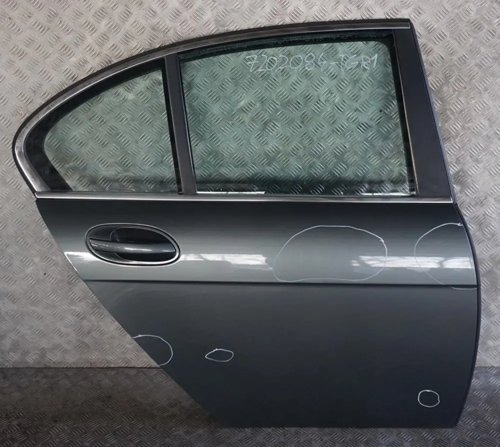 BMW 7 E65 Drzwi prawe tylne tył Titangrau - SKU 7202084-TGR1 - Numer Części 7202084