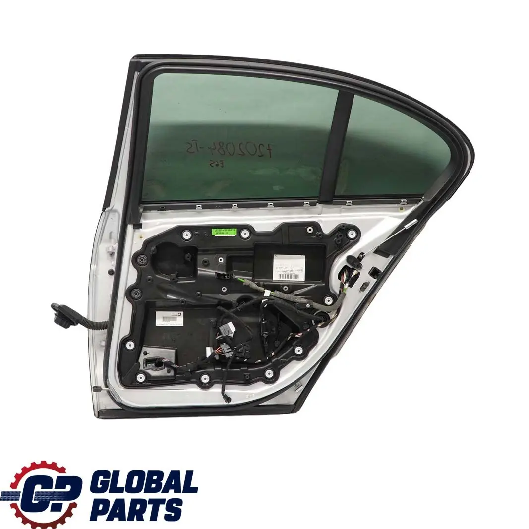 Door Rear Right O/S Titansilber Titan Silver Metallic - 354 to BMW 7 Series E65 with Part number 7202084 BMW 7 Series E65 Door Rear Right O/S Titansilber Titan Silver Metallic - 354 - SKU 7202084-TS - Part number 7202084