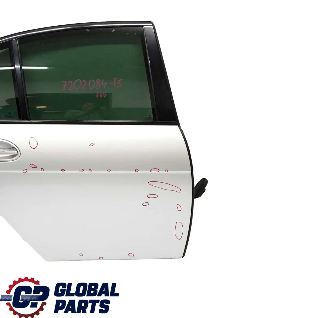 Puerta Trasera Derecha Titansilber Titan Silver Metallic - 354 para BMW E65 con número de pieza 7202084 BMW E65 Puerta Trasera Derecha Titansilber Titan Silver Metallic - 354 - SKU 7202084-TS - Número de pieza 7202084
