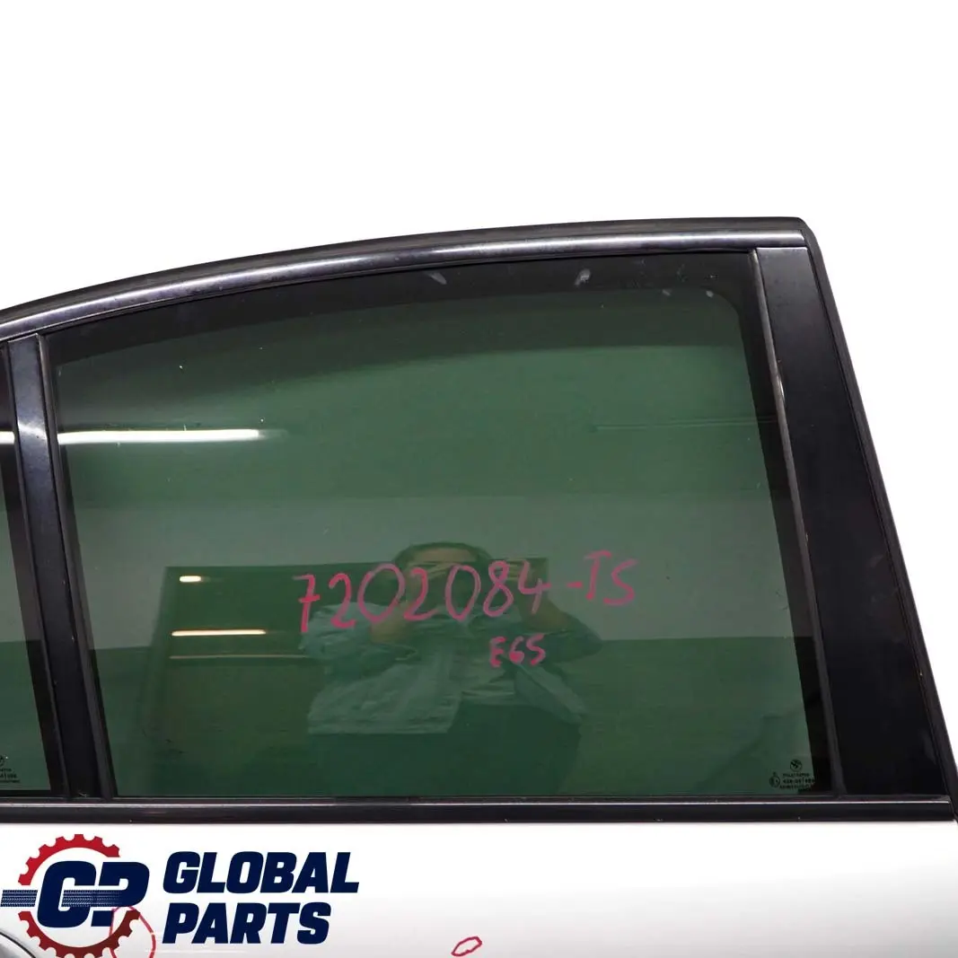 Door Rear Right O/S Titansilber Titan Silver Metallic - 354 to BMW 7 Series E65 with Part number 7202084 BMW 7 Series E65 Door Rear Right O/S Titansilber Titan Silver Metallic - 354 - SKU 7202084-TS - Part number 7202084