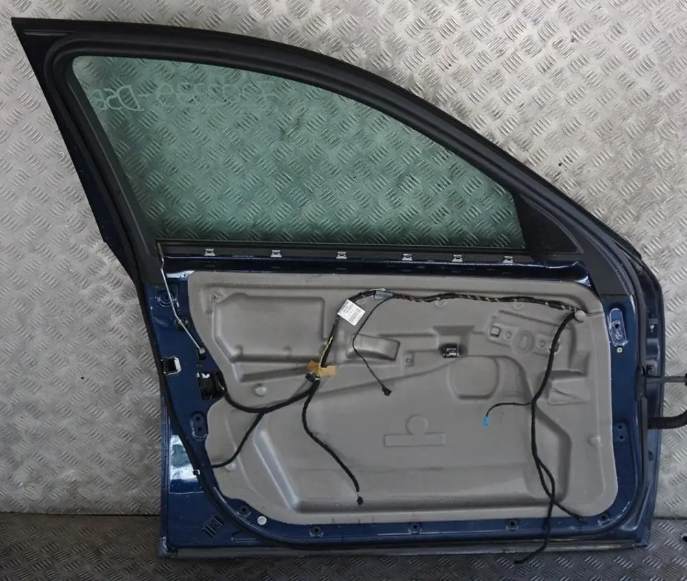 Door Front Left N/S Tiefseeblau Deep Sea Blue A76 to BMW 5 Series 1 E60 E61 with Part number 7202339 BMW 5 Series 1 E60 E61 Door Front Left N/S Tiefseeblau Deep Sea Blue A76 - SKU 7202339-DSB1 - Part number 7202339