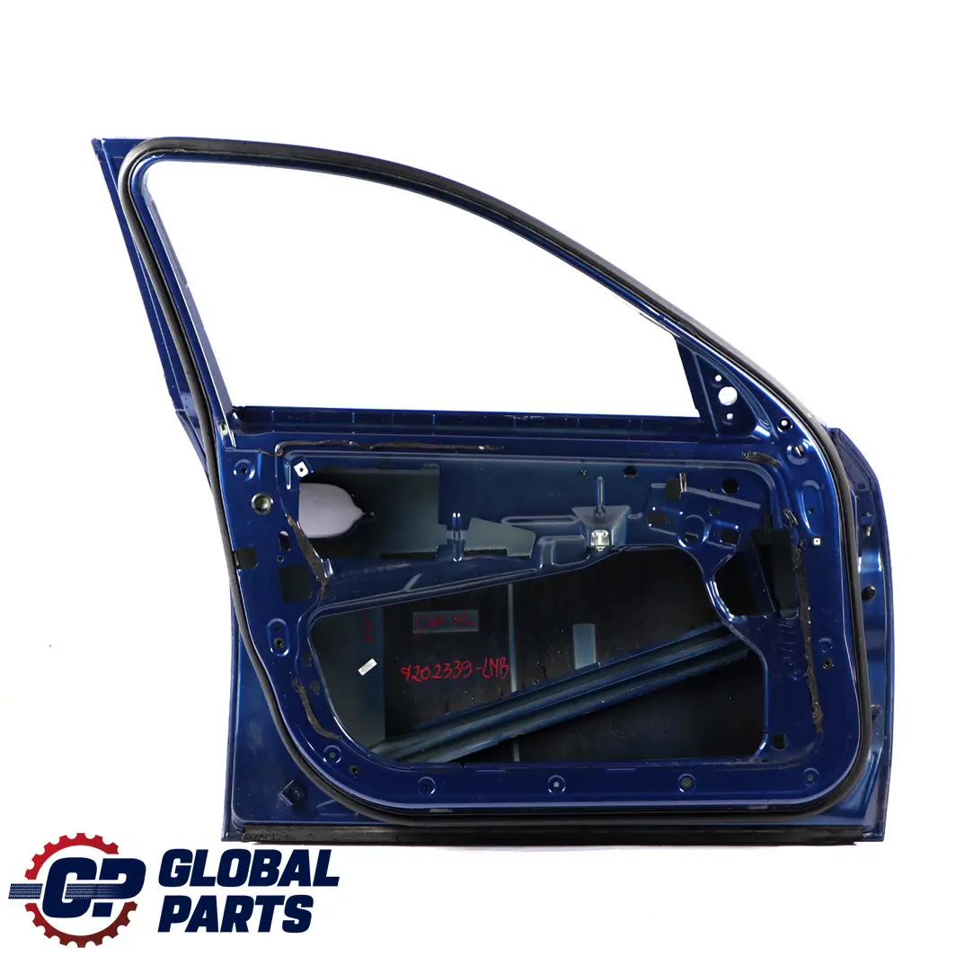 Door Front Left N/S Le Mans Blau Blue Metallic - 381 to BMW 5 Series E60 E61 with Part number 7202339 BMW 5 Series E60 E61 Door Front Left N/S Le Mans Blau Blue Metallic - 381 - SKU 7202339-LMB - Part number 7202339