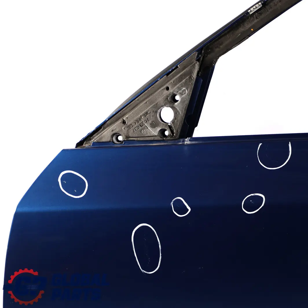 Door Front Left N/S Le Mans Blau Blue Metallic - 381 to BMW 5 Series E60 E61 with Part number 7202339 BMW 5 Series E60 E61 Door Front Left N/S Le Mans Blau Blue Metallic - 381 - SKU 7202339-LMB - Part number 7202339
